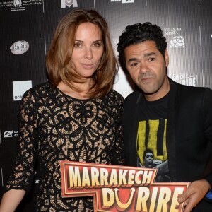 Exclusif - Jamel Debbouze et sa femme Melissa Theuriau au cocktail "Aftershow" dans le cadre du festival Marrakech du Rire 2016. Marrakech, le 4 juin 2016. © Bellack Rachid/Bestimage