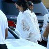 Kendall Jenner  arrive à une fête privée au restaurant Nobu à Los Angeles, le 4 juillet 2016