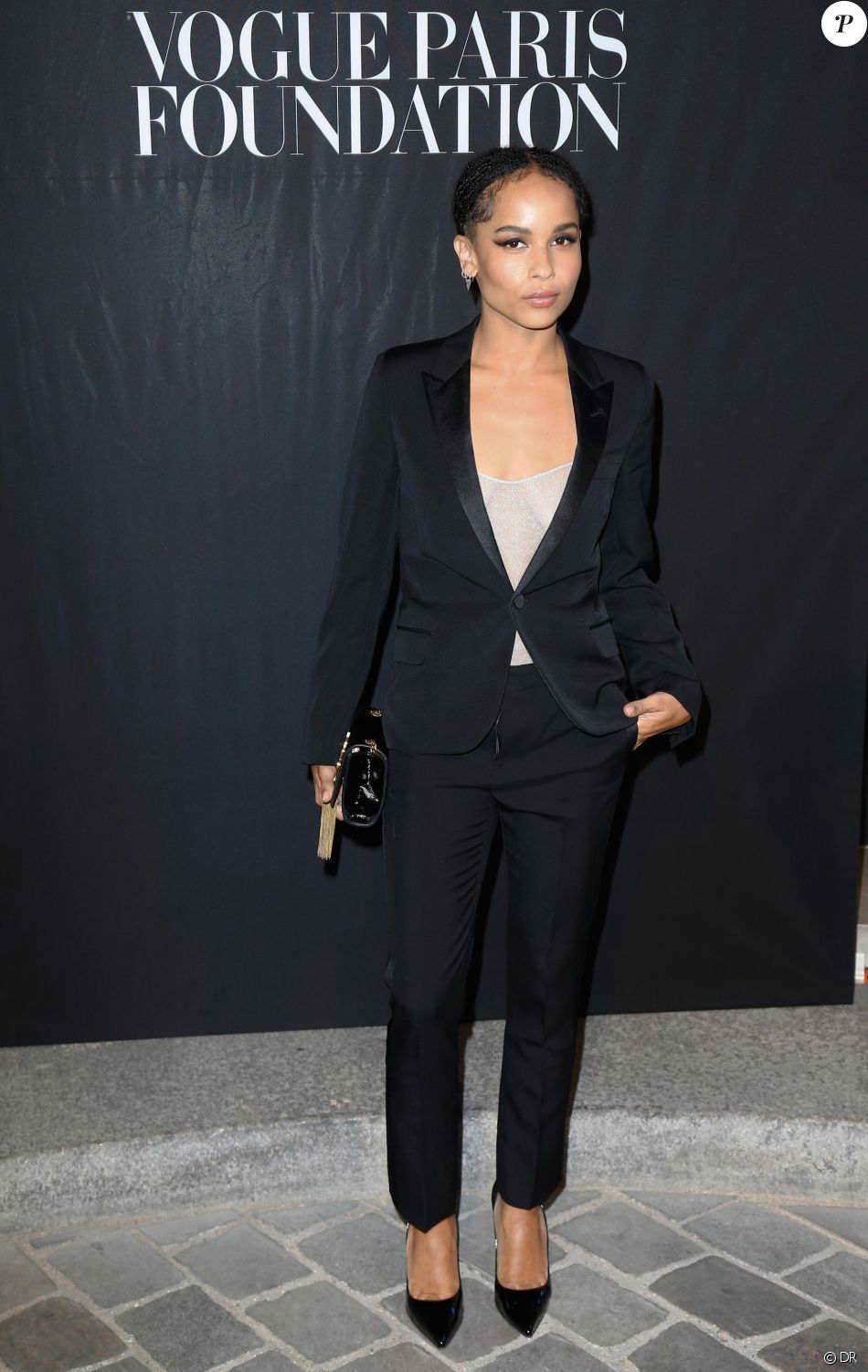 Zoe Kravitz À La Soirée Vogue Foundation Gala Lors De La Fashion Week À ...
