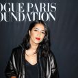 Leïla Bekhti à la soirée Vogue Foundation Gala lors de la fashion week à Paris, le 5 juillet 2016