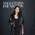 Leïla Bekhti à la soirée Vogue Foundation Gala lors de la fashion week à Paris, le 5 juillet 2016