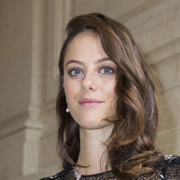 Kaya Scodelario (enceinte) - People au défilé de mode Valentino Hommes printemps-été 2017 à l'Hôtel Salomon de Rothschild à Paris, le 22 juin 2016. © Olivier Borde/Bestimage