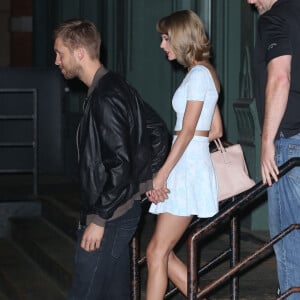 Taylor Swift et son petit ami Calvin Harris ont fait la fête ensemble à New York, le 26 mai 2015