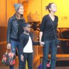 Exclusif - Mercy James ( Fille de Madonna ) rend visite a sa mere dans un studio de danse a West Hollywood Los Angeles, le 25 Janvier 2014