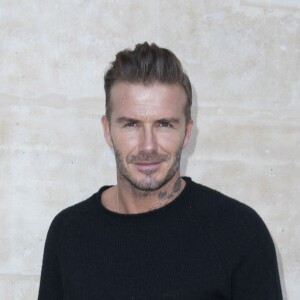 David Beckham au défilé de mode Louis Vuitton Hommes printemps-été 2017 au Palais Royal à Paris le 23 juin 2016. © Olivier Borde / Bestimage