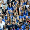 Les wags lors du match de la finale de l'Euro 2016 Portugal-France au Stade de France à Saint-Denis, France, le 10 juillet 2016. © Cyril Moreau/Bestimage