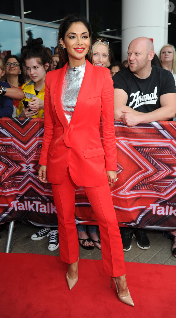 Nicole Scherzinger - Arrivées aux auditions de l'émission "X-Factor" à Leicester. Le 10 juin 2016 10 June 2016.