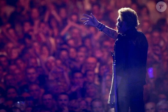 Exclusif - Johnny Hallyday en concert dans les Arènes de Nîmes - Jour 2 - Le 3 juillet 2015