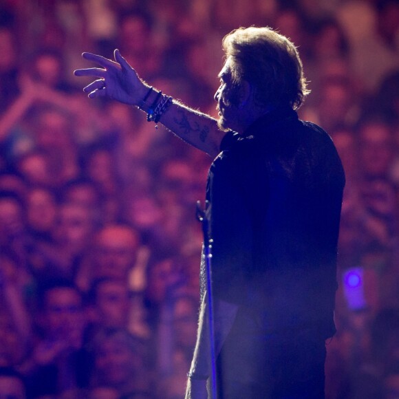 Exclusif - Johnny Hallyday en concert dans les Arènes de Nîmes - Jour 2 - Le 3 juillet 2015