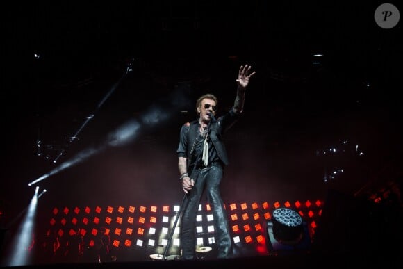 Exclusif - Johnny Hallyday en concert dans les Arènes de Nîmes - Jour 2 - Le 3 juillet 2015