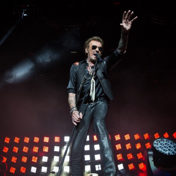 Exclusif - Johnny Hallyday en concert dans les Arènes de Nîmes - Jour 2 - Le 3 juillet 2015