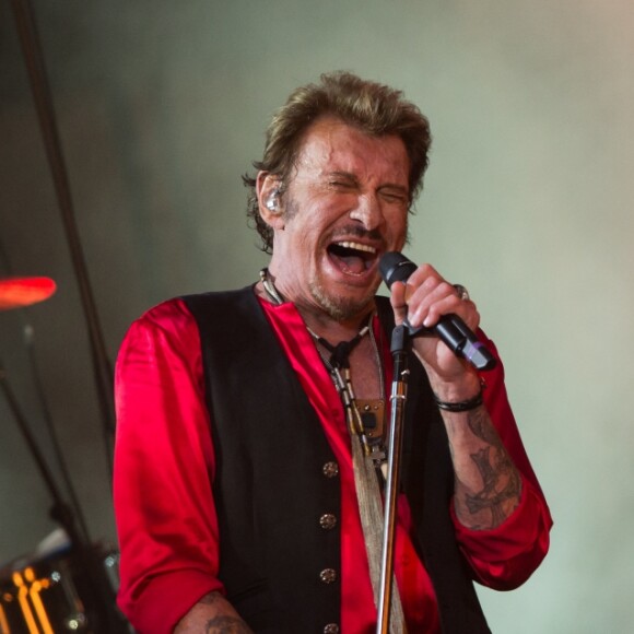 Exclusif - Johnny Hallyday en concert dans les Arènes de Nîmes - Jour 2 - Le 3 juillet 2015