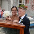 Bastian Schweinsteiger et Ana Ivanovic ont célébré leur mariage religieux à Venise, en l'église Santa Maria della Misericordia, le 13 juillet 2016, en présence de près de 300 invités. La veille, le footballeur allemand et la tenniswoman serbe s'étaient unis civilement au Palazzo Ca' Farsetti, l'Hôtel de Ville de la cité des doges.