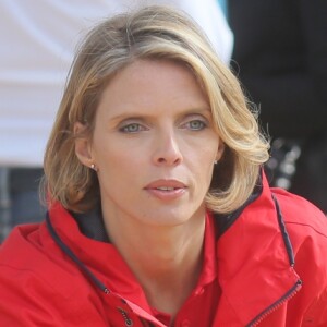 Exclusif - Sylvie Tellier - L'équipe de l'Etape du Coeur 2016 pour le compte de Mécénat Chirurgie Cardiaque lors d'un tournoi de pétanque à Bourg-Saint-Andéol, le 14 juillet 2016. Mécénat Chirurgie Cardiaque Enfants du Monde permet à des enfants souffrant de malformations cardiaques de venir en France et d'être opérés lorsqu'ils ne peuvent être soignés dans leur pays d'origine par manque de moyens financiers et techniques. © CVS/Bestimage