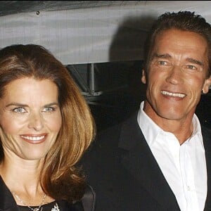 Arnold Schwarzenegger et Maria Shriver à la première du film "Arnold le Magnifique" à New York le 13 novembre 2002