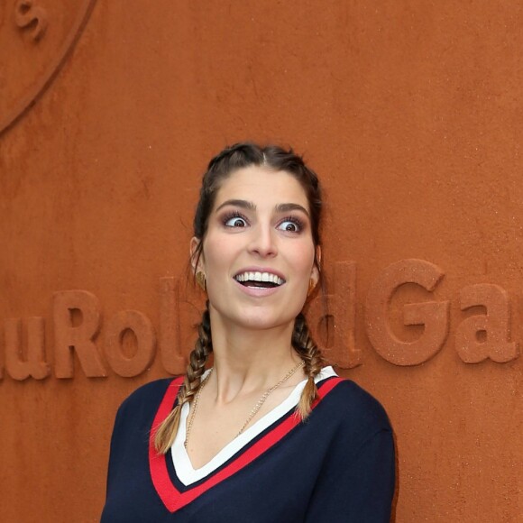 Laury Thilleman - People au village du Tournoi de Roland-Garros (les Internationaux de France de tennis) à Paris, le 29 mai 2016. © Dominique Jacovides/Bestimage