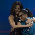 Michelle Obama et Oprah Winfrey à Washington, le 14 juin 2016.