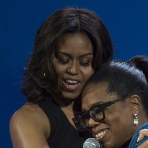 Michelle Obama et Oprah Winfrey à Washington, le 14 juin 2016.