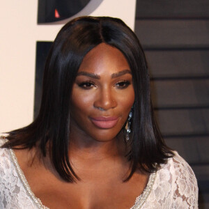 Serena Williams à la soirée "Vanity Fair Oscar Party" après la 88ème cérémonie des Oscars à Hollywood. Le 28 février 2016