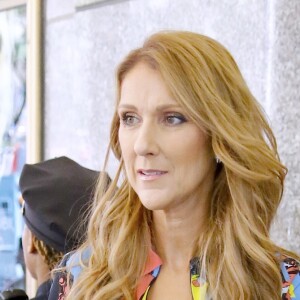 Céline Dion arrive dans les studios de la NBC pour les répétitions de l'émission de Jimmy Fallon à New York. Le 21 juillet 2016