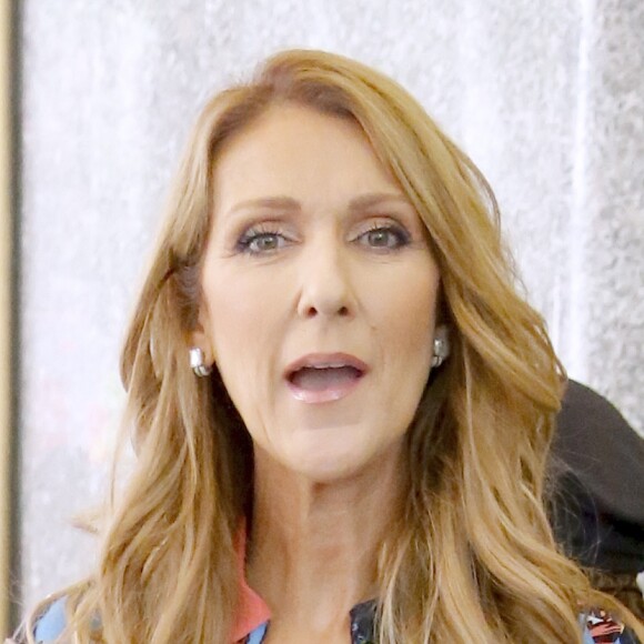 Céline Dion arrive dans les studios de la NBC pour les répétitions de l'émission de Jimmy Fallon à New York. Le 21 juillet 2016