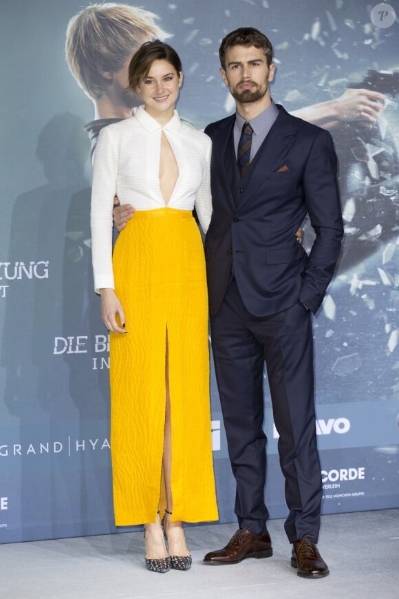Shailene Woodley, Theo James - Avant Première du film " Divergente 2 " à Berlin Le 13 Mars 2015