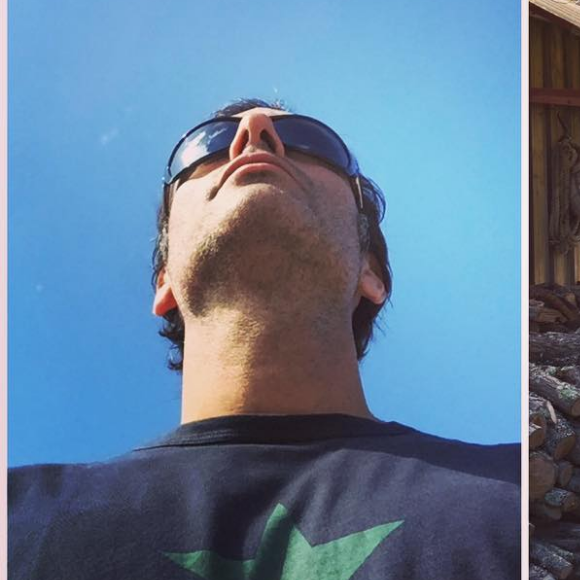 Anthony Delon en vacances au Cap-Ferret, juillet 2016.