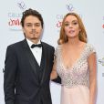 Lindsay Lohan et son compagnon Egor Tarabasov au "Butterfly Ball" au profit de l'association caritative "Caudwell Children" au Grosvenor House Hotel à Londres. Le 22 juin 2016