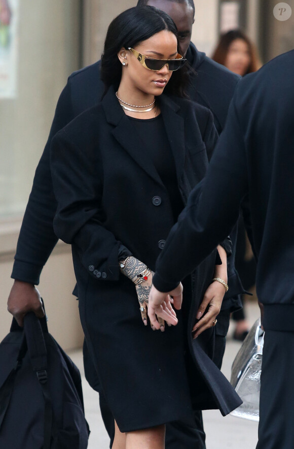 Rihanna à New York, le 30 mars 2016.