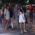 Bernie Ecclestone avec son yacht Petara dans le port de Gruz à Dubrovnik amaré à côté du yacht de son ex-femme Slavica Ecclestone, le 21 juillet 2016. Slavica Ecclestone est allée sur le yacht de Bernie Ecclestone, où elle a vu la nouvelle femme de son ex-mai Fabiana Flosi. Ensuite tout ce petit monde est allé dîner dans un restaurant réputé installé dans un van. Slavica Ecclestone et Fabiana Flosi sont rentrés bras dessus dessous. Elles sont réconciliées grâce aux enfants.
