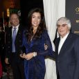 Bernie Ecclestone et sa femme Fabiana Flosi - People à la soirée "Kitz race" à Kitzbühel en Autriche le 23 janvier 2016.