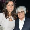 Fabiana Flosi et Bernie Ecclestone - SOIREE CARITATIVE "F1" AU PROFIT DES ENFANTS DE L'HOPITAL GREAT ORMOND STREET A LONDRES, LE 4 JUILLET 2012.