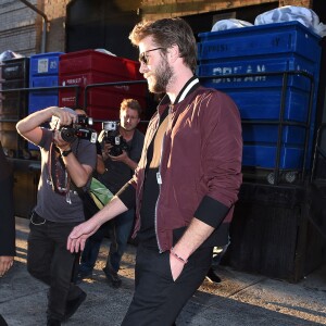 Miley Cyrus et Liam Hemsworth à New York, le 14 juin 2016.