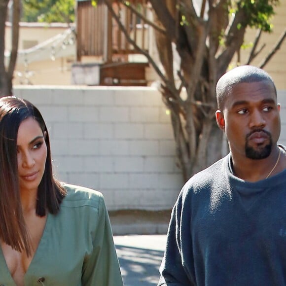 Kim Kardashian et son mari Kanye West sont allés déjeuner au restaurant Ysabel à West Hollywood, le 31 juillet 2016. Kim affiche une nouvelle coiffure !