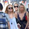 Semi-exclusif -  Lindsay Lohan en vacances avec des amis sur un yacht en Sardaigne, après sa rupture avec Egor Tarabasov en Italie, le 26 juillet 2016.