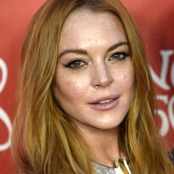 Lindsay Lohan assiste à la soirée anniversaire de la marque de bijoux "UNOde50" à Madrid. Le 9 juin 2016