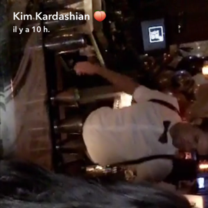 Kim Kardashian et Kylie Jenner sur Snapchat le 31 juillet 2016