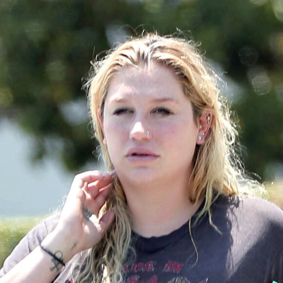 Exclusif - Kesha à Los Angeles en tenue décontractée le 21 juin 2016.