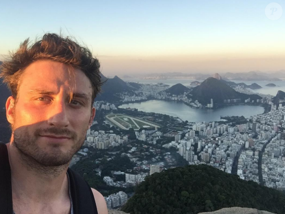Maxime Médard lors de son voyage à Rio en 2016