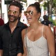 Eva Longoria et son mari Jose Baston se baladent et font du shopping à Marbella, Espagne, le 18 juillet 2016.
