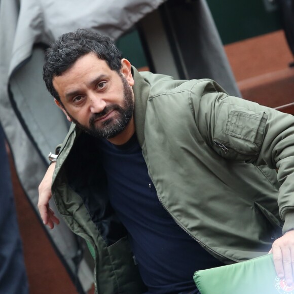 Cyril Hanouna - People dans les tribunes lors du Tournoi de Roland-Garros (les Internationaux de France de tennis) à Paris, le 29 mai 2016. © Dominique Jacovides/Bestimage