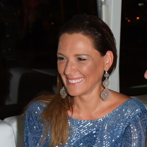 Simone Ballack, Lilly Becker lors de la soirée "Lifestyle Night" à Palma de Majorque, Espagne, le 4 août 2016.04/08/2016 - Palma de Mallorca