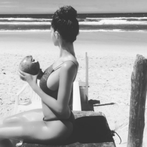 Nabilla au Brésil fin juillet-début août 2016, photo Instagram