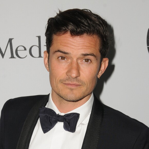 Orlando Bloom à la soirée caritative Sean Parker (The Parker Institute for Cancer Immunotherapy) à Beverly Hills, le 13 avril © Birdie Thompson/AdMedia via Bestimage