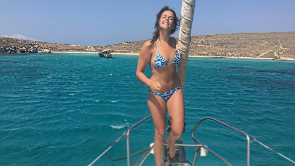 Pauline Ducruet, "gamine heureuse" en bikini : ses vacances dans les Cyclades
