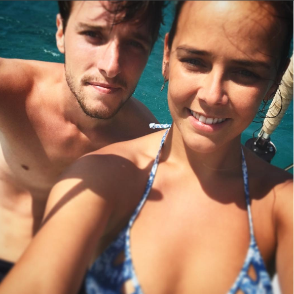 Pauline Ducruet en vacances dans les Cyclades en août 2016, selfie à Delos, photo Instagram.