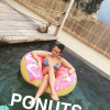 Pauline Ducruet à Monte-Carlo en juillet 2016, photo Instagram.