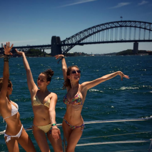 Pauline Ducruet, ses vacances du Nouvel An 2016 à Sydney (avant de mettre le cap sur Bali), photo Instagram