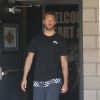 Après sa récente rupture avec Taylor Swift le DJ Calvin Harris sort d'une salle de gym à Los Angeles le 25 juin 2016. © CPA/Bestimage