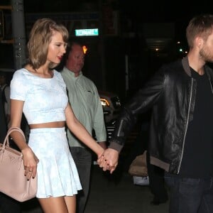 Taylor Swift et son petit ami Calvin Harris ont fait la fête ensemble à New York, le 26 mai 2015